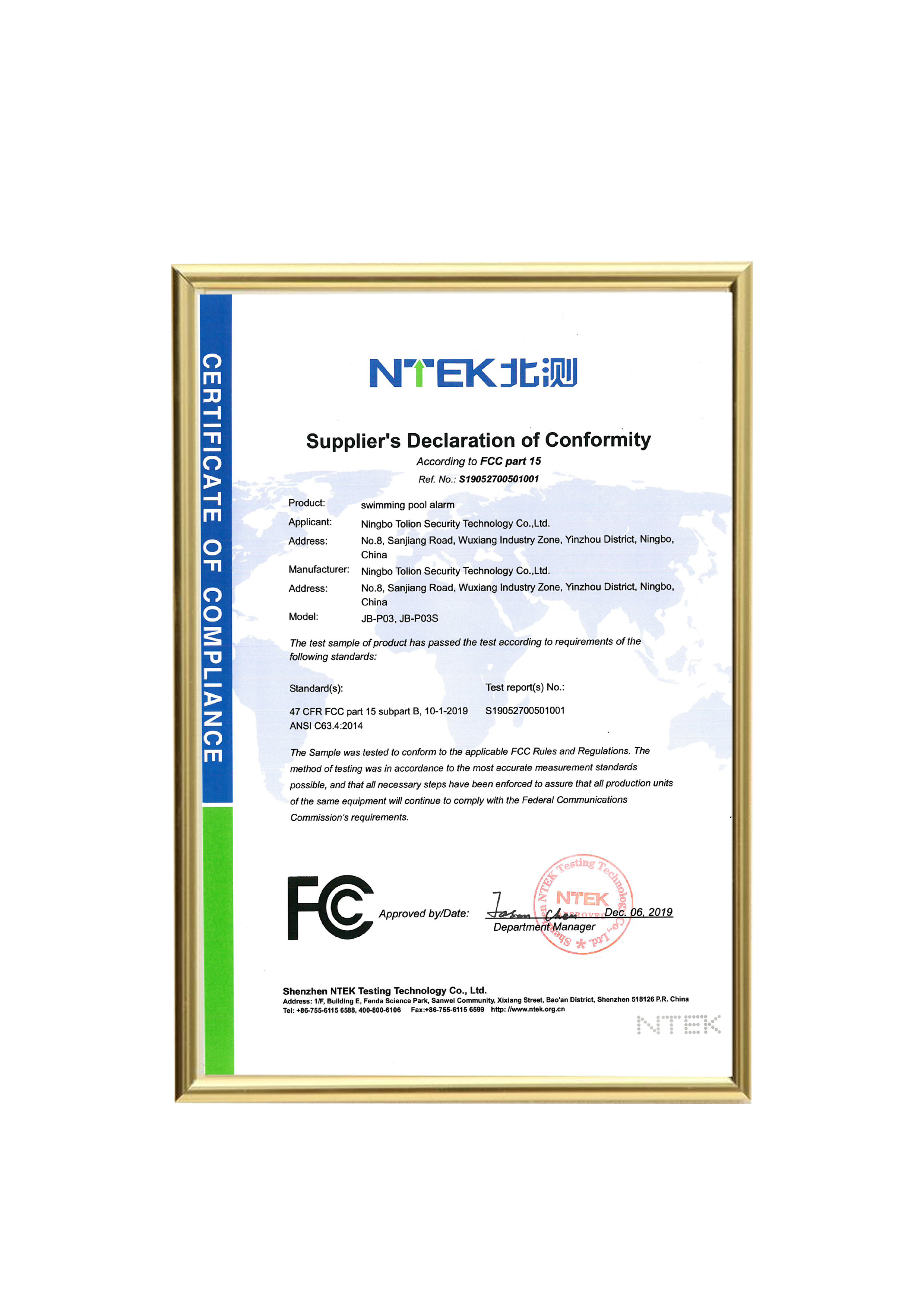 Carbon Monoxide Alarm CO-232